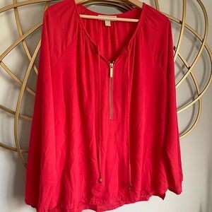 Michael Kors Blouses size M Zipper front